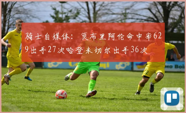 骑士自媒体：莫布里阿伦命中率629出手27次哈登米切尔出手36次